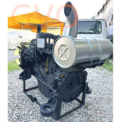PC200-6 Excavator Engine Assembly 6D102 For Building Material Shops