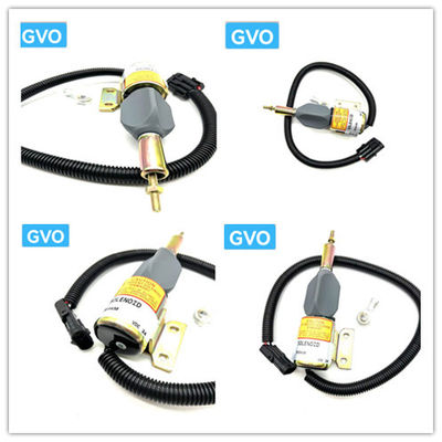 3935430 Excavator parts Cummins engine 6BT oil cut-off solenoid valve flameout switch flameout device 3935432 SA-4755-24