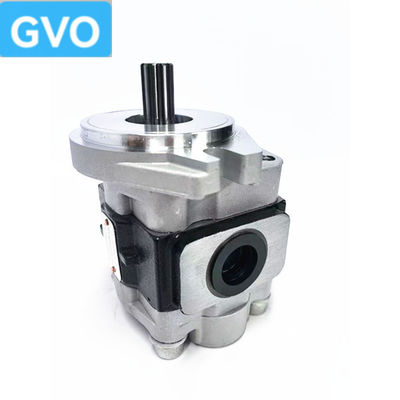 New model for wheel excavator, Shimadzu 25 displacement, pump body with side inlet and side outlet, right-hand gear pump, pilot pump