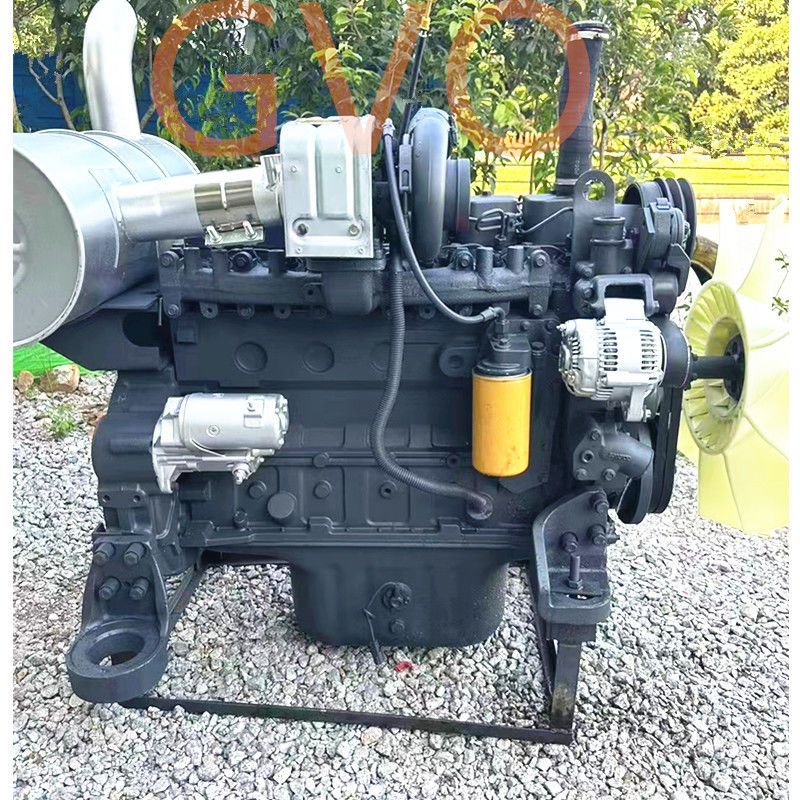 PC200-6 Excavator Engine Assembly 6D102 For Building Material Shops