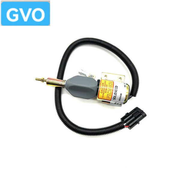 3935430 Excavator parts Cummins engine 6BT oil cut-off solenoid valve flameout switch flameout device 3935432 SA-4755-24